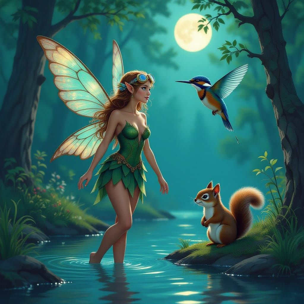 In the woods lived Elara