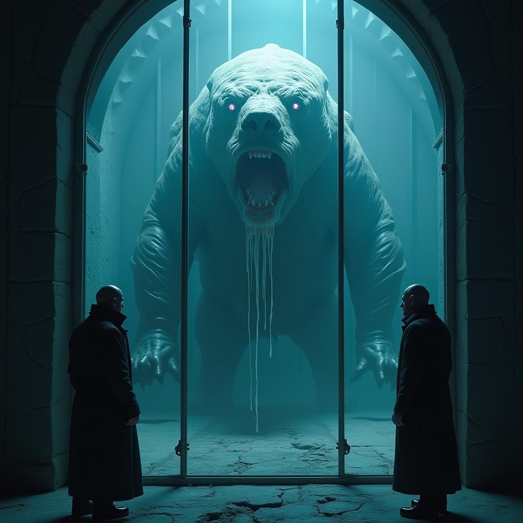 Viscarion Creature in Solovetsky Confinement Cell