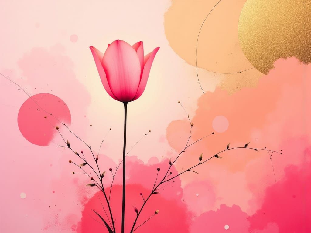 Minimalist flower