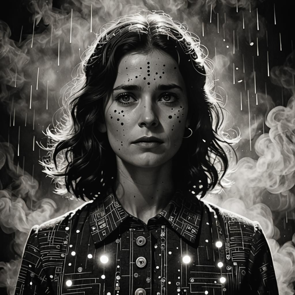 Smoke Signal Morse Code in Post-Impressionist Film Noir