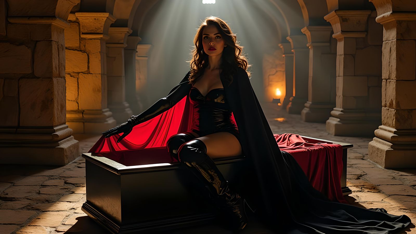 New Vampire Arises in Castle Basement