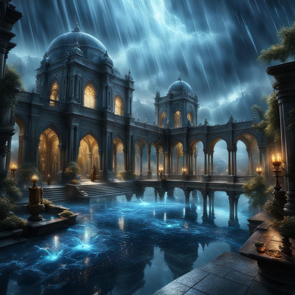 Dramatic Blessing of Rain on Spirit