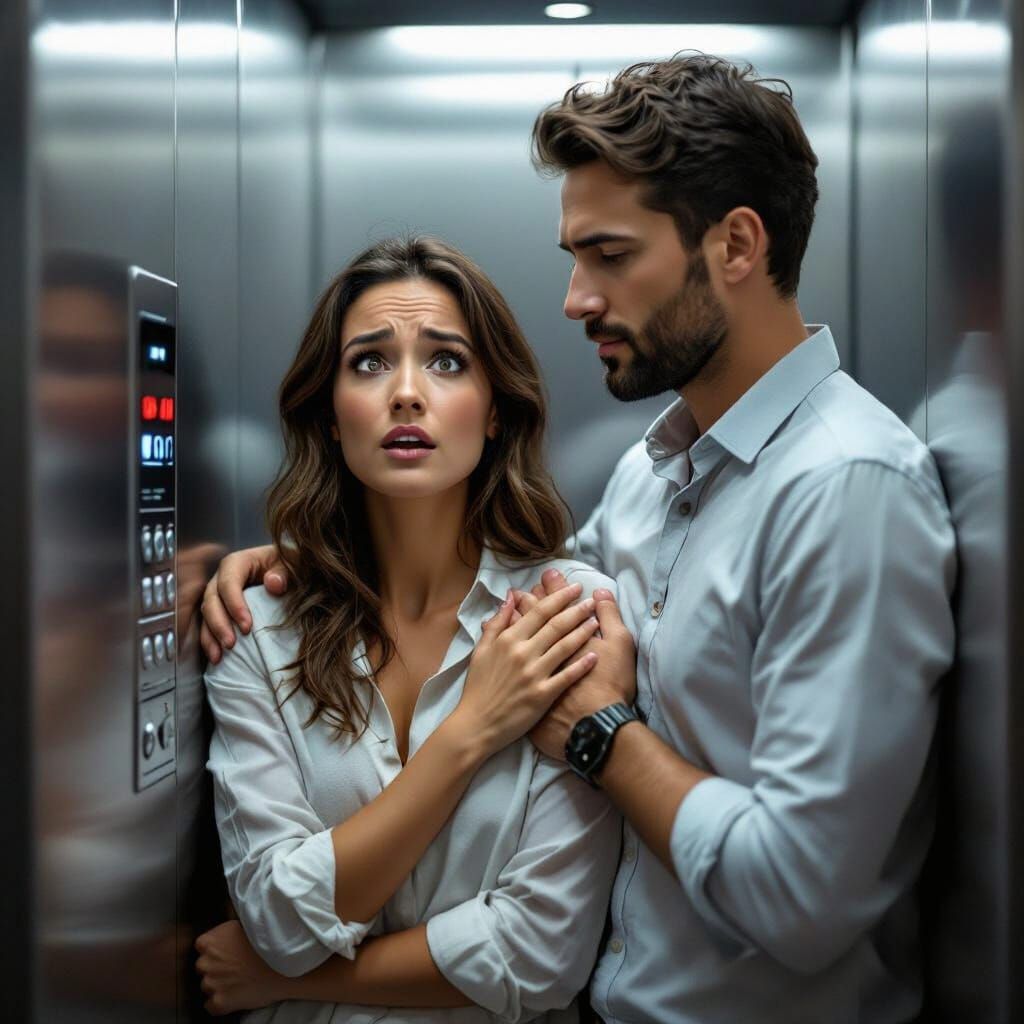 Trapped: A Spanish Couple's Elevator Ordeal