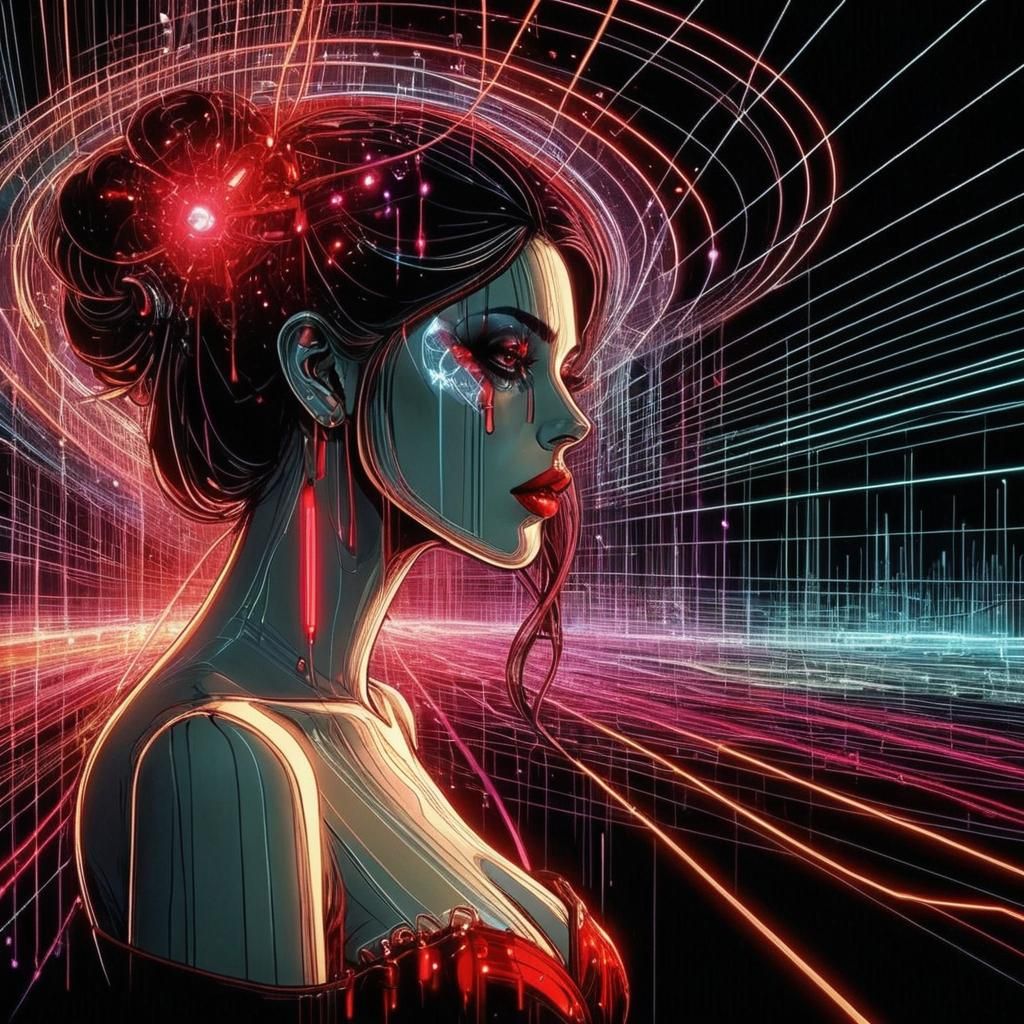 Radiological Neon Vampire in Fiber Optic Network