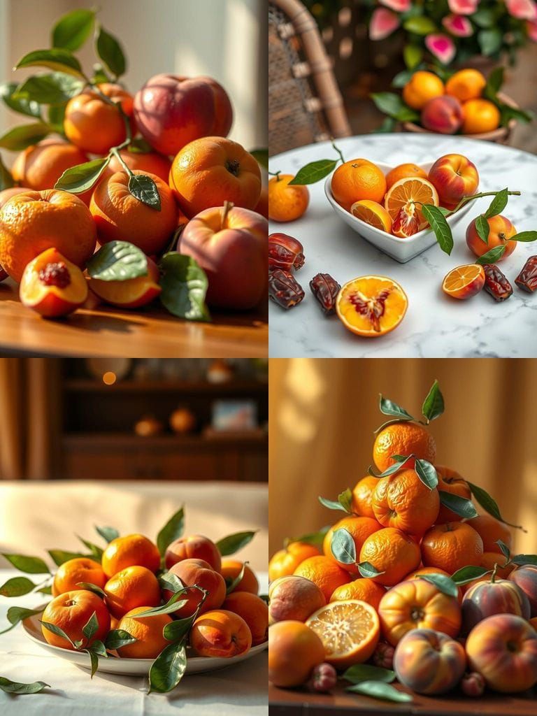 Fruit Arrangement in Soft Focus