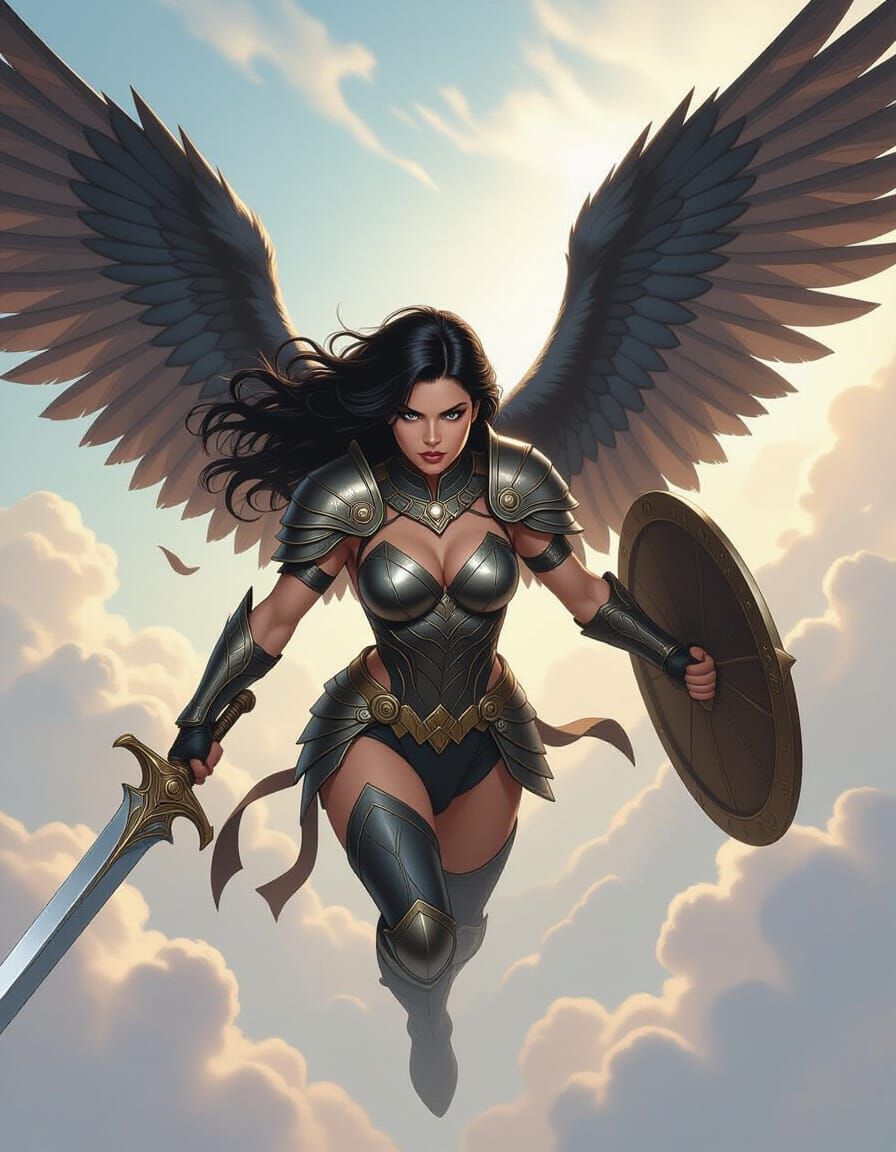 Hawkgirl Soaring: Emma Myers as High-Flying Superheroine