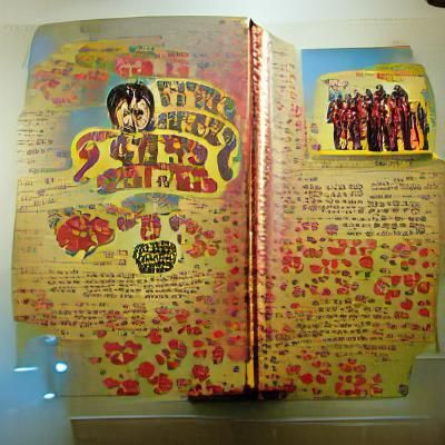 Psychedelic Storybook Illustration in Album Cover Style