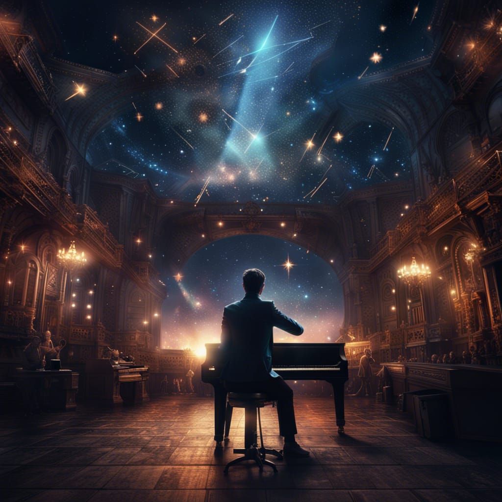 Musical Night: A Digital Matte Painting