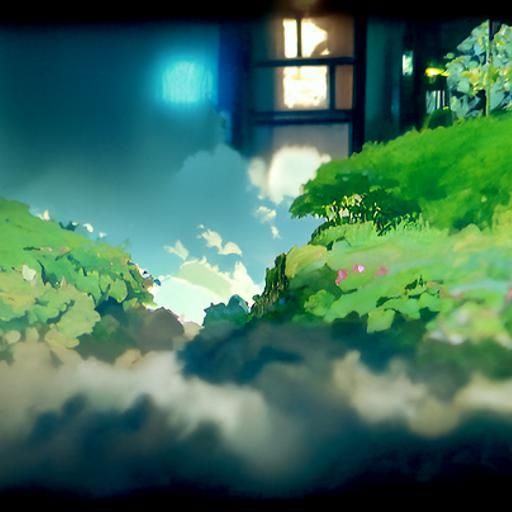 Code in Studio Ghibli Anime Style