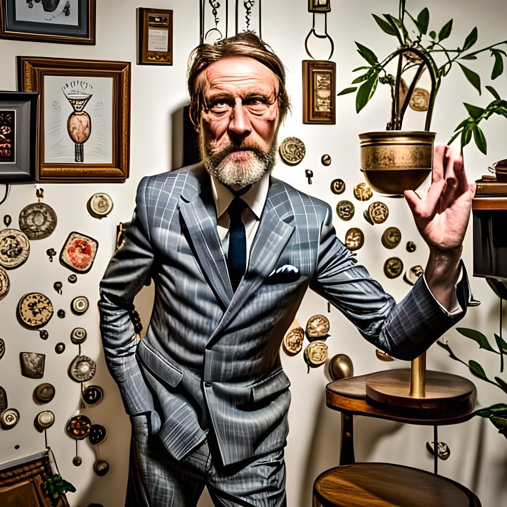 Playful Costume Party Scene in Eden