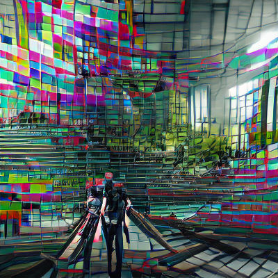 Distorted Reality: A Glitching Digital World