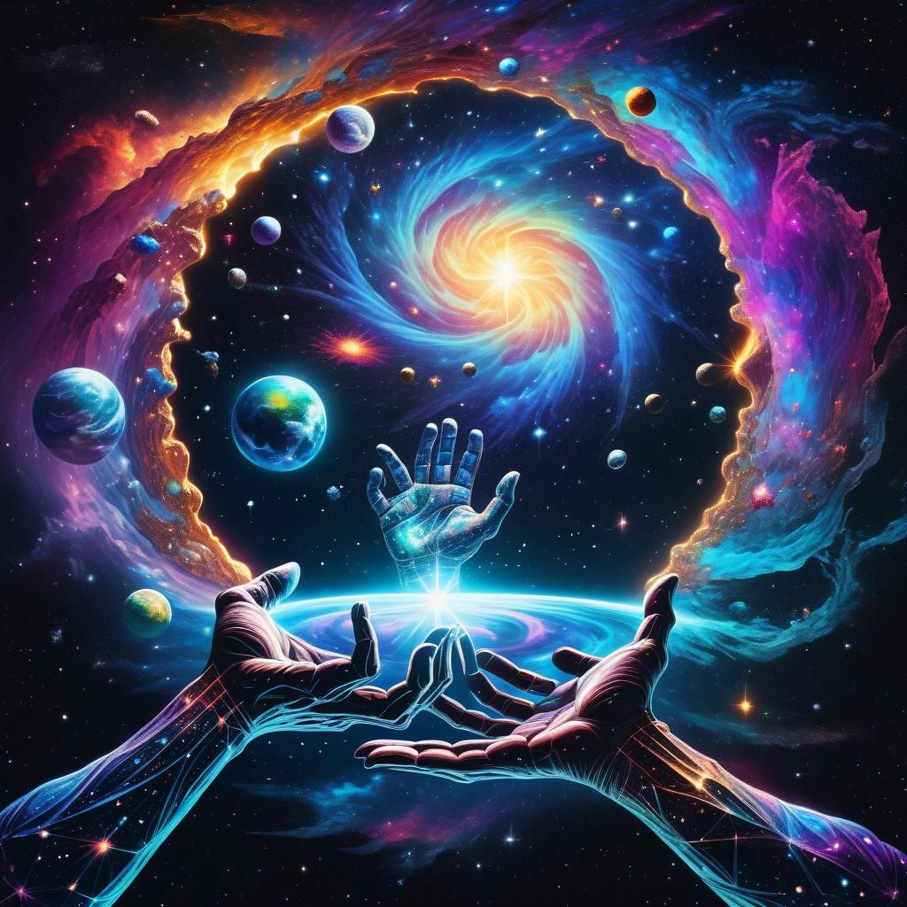 Cosmic Holographic Illustration of Universe Creation