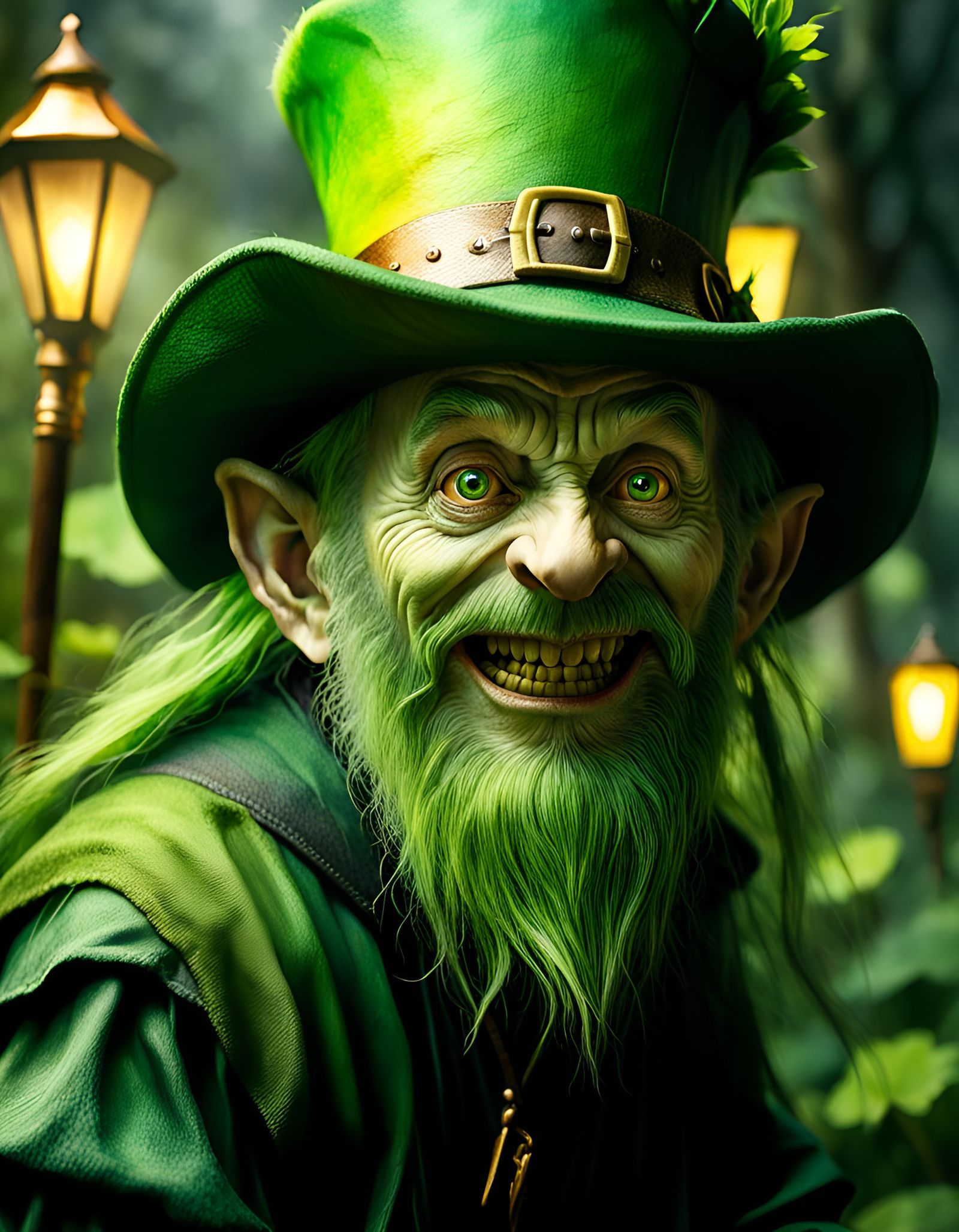 Lucky Irish Scary Leprechaun Folk Tales