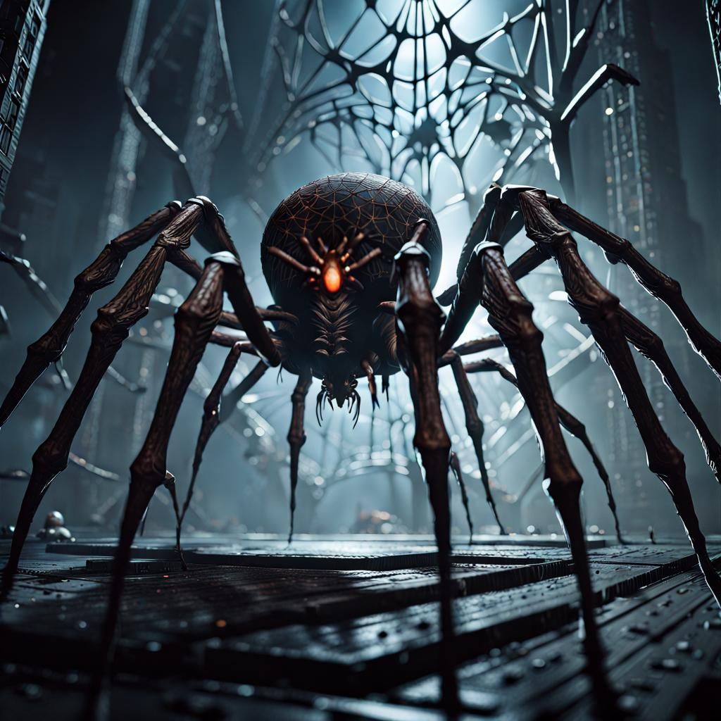 Ethereal Giant Spider in the Virtuverse