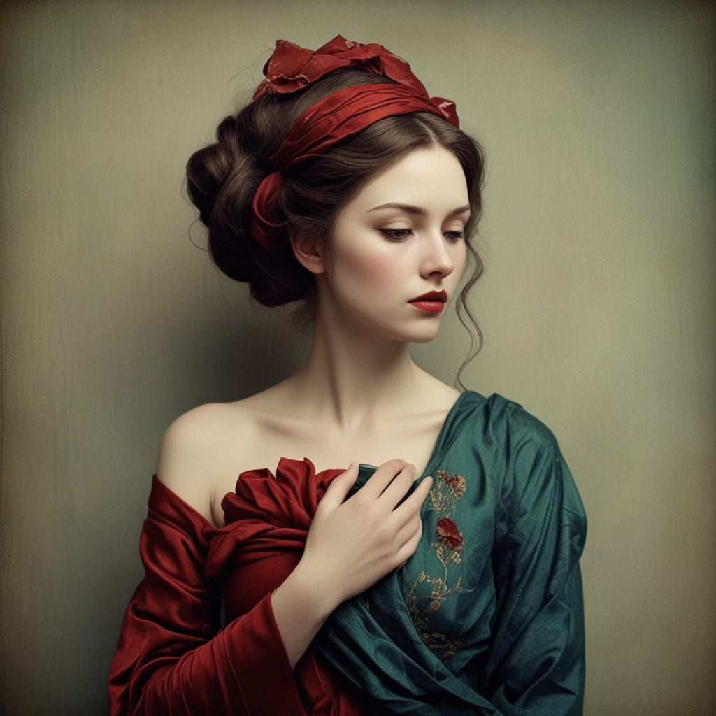 Heartfelt Words Lost in Dramatic Portrait