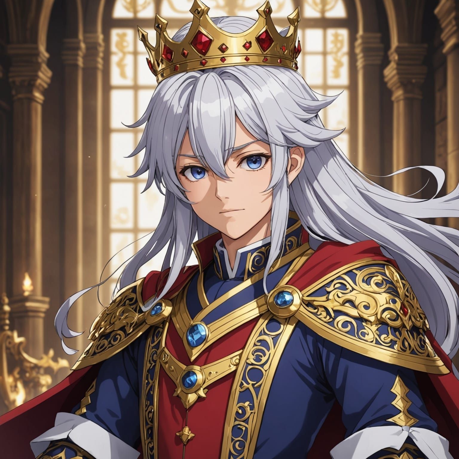 King Gadorlgha in Anime Style