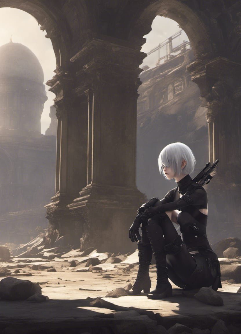 2B from NieR: Automata in Ruins