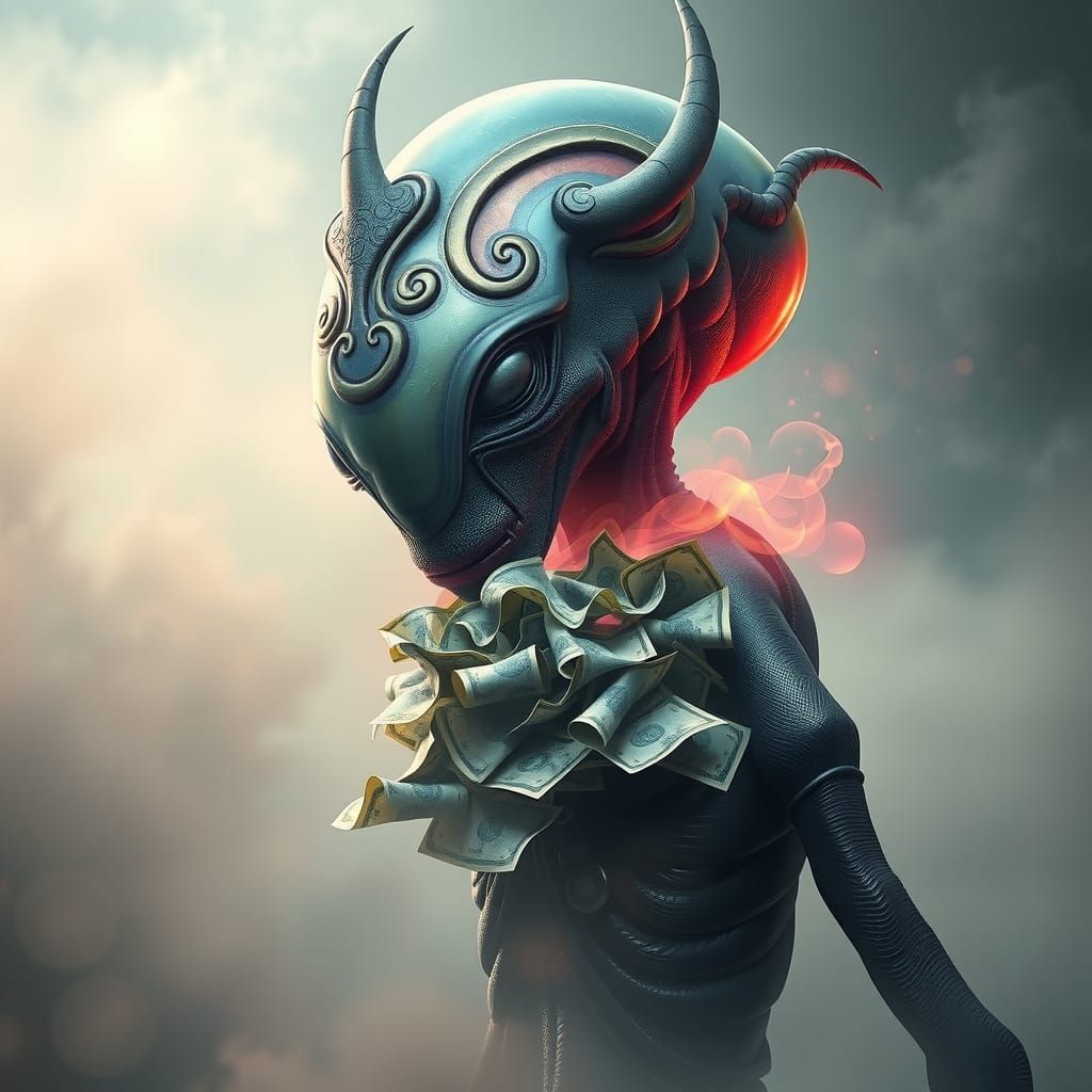 Alien Overflows with Cash in Psychedelic Dreamscape