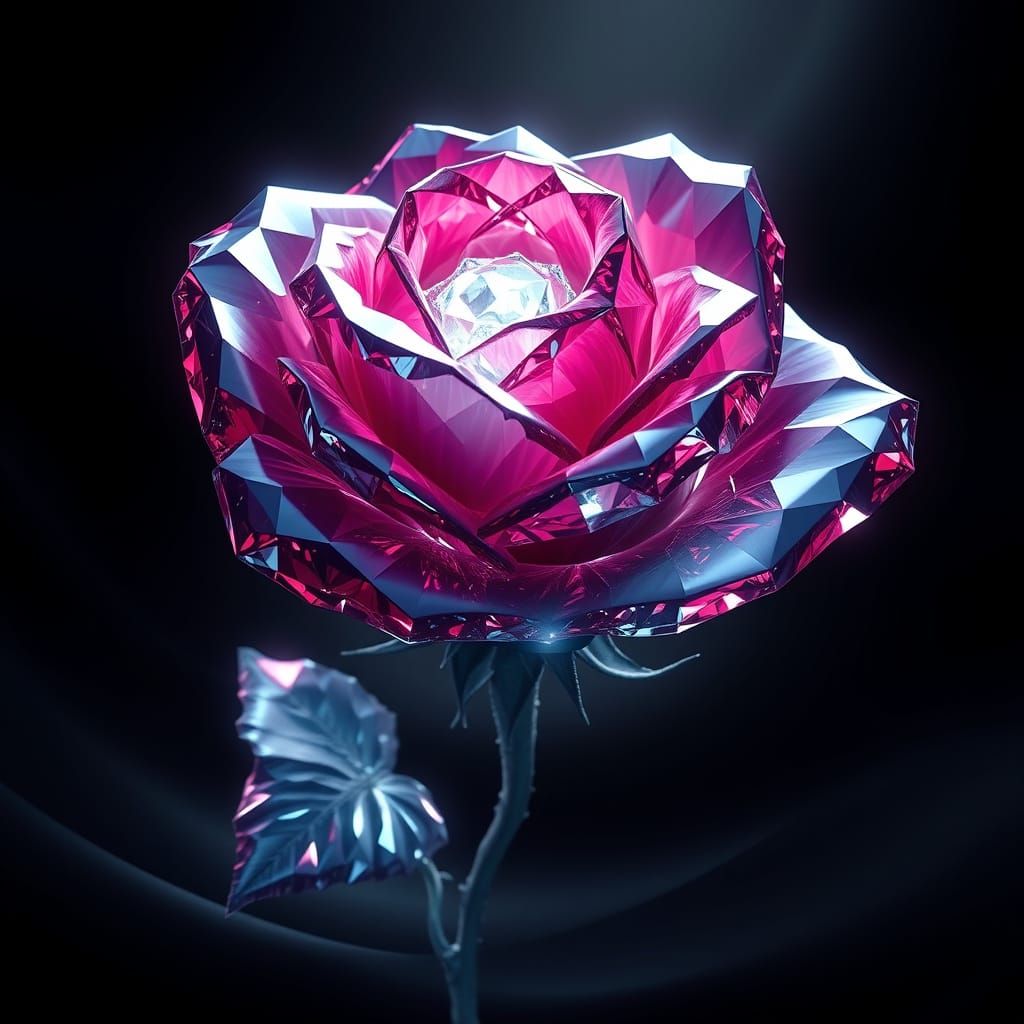 Diamond rose