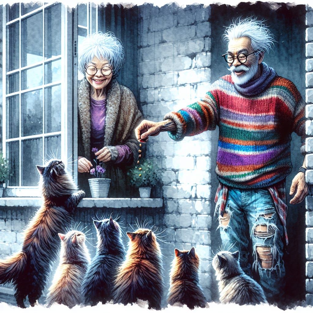 Feeding the homeless 1