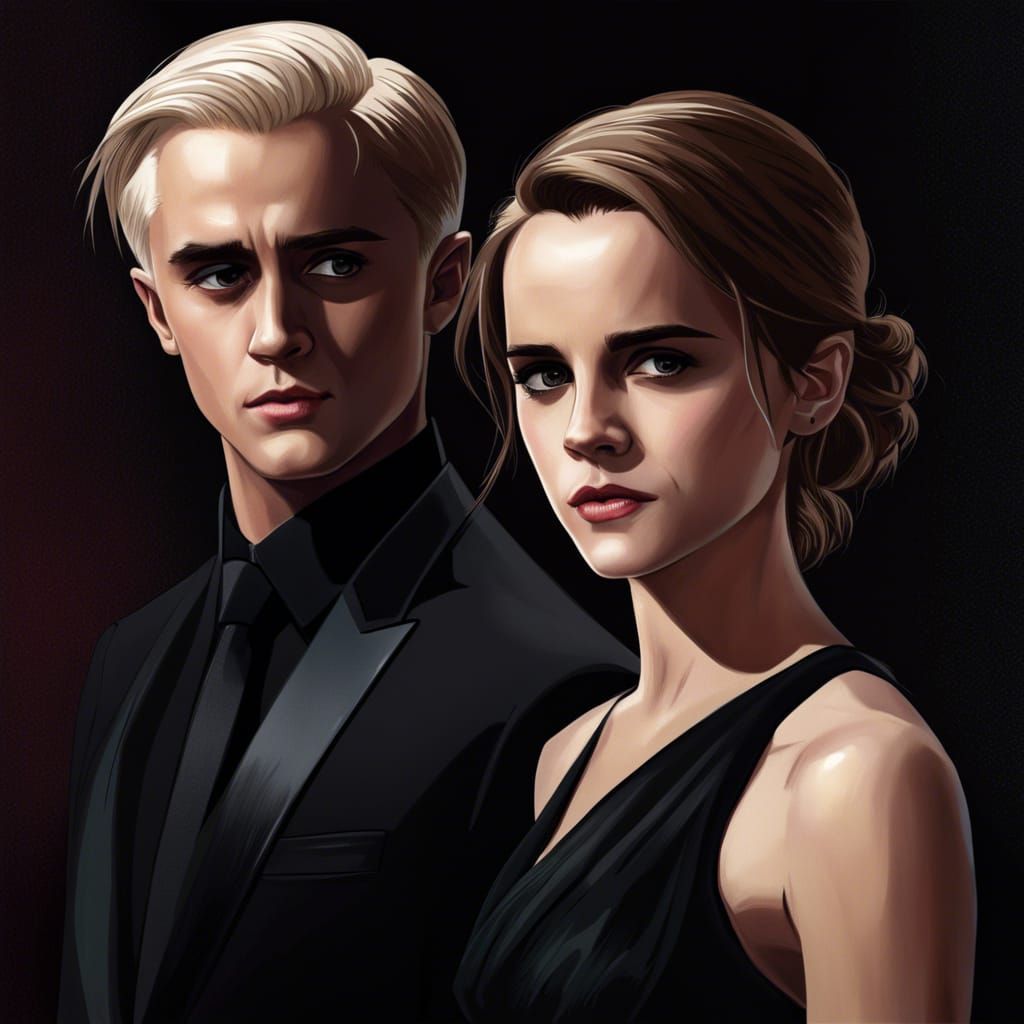Dramione in black 🖤