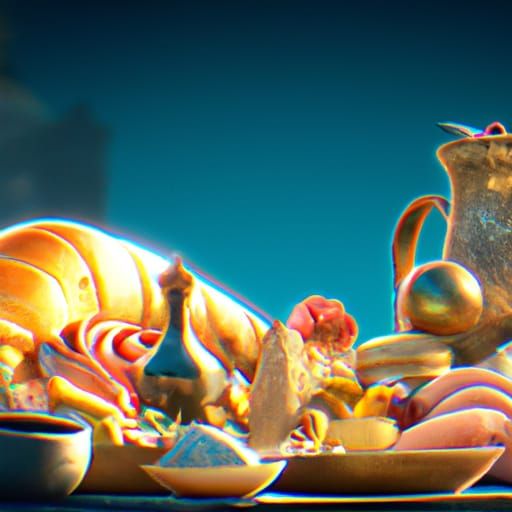 Hyperdetailed Food Art in Unreal Engine 5