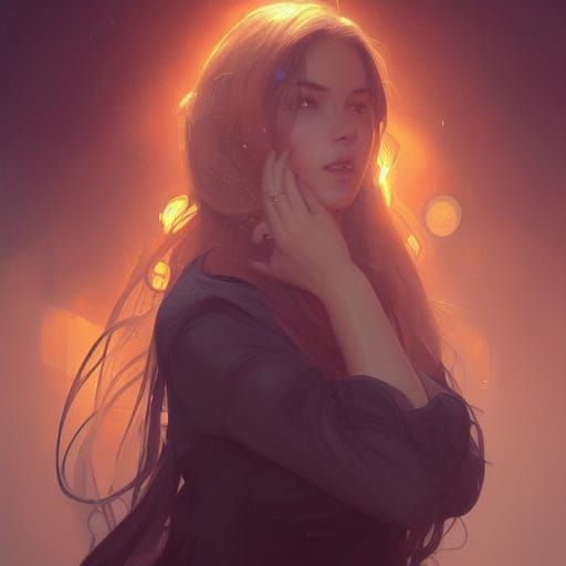 Hyperdetailed Portrait with Dynamic Lighting