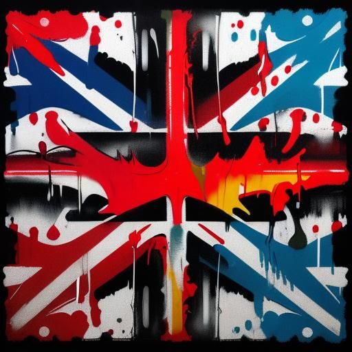 Upside-down Canadian flag