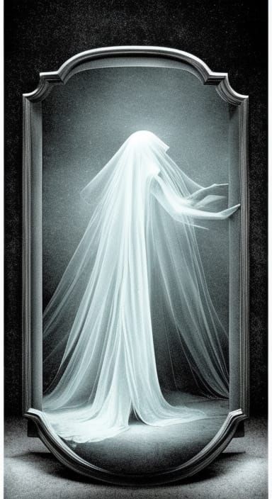 Captured Soul in a mirror