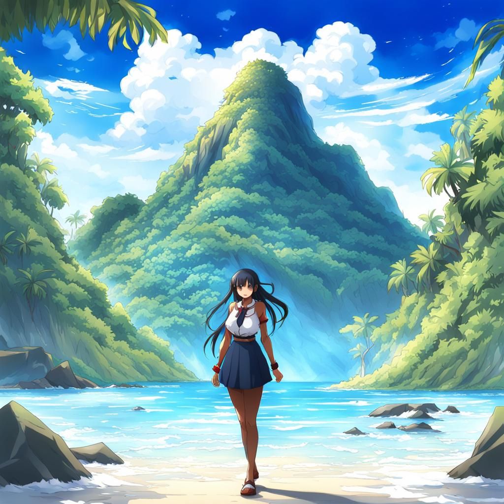 Anime Style Personification of Belize