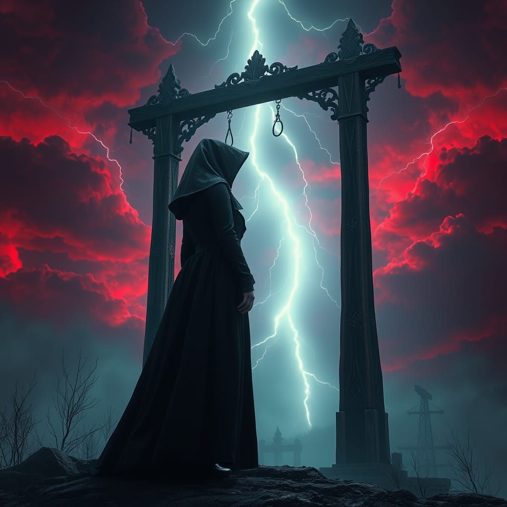 Dark Futurist Hangman Goddess