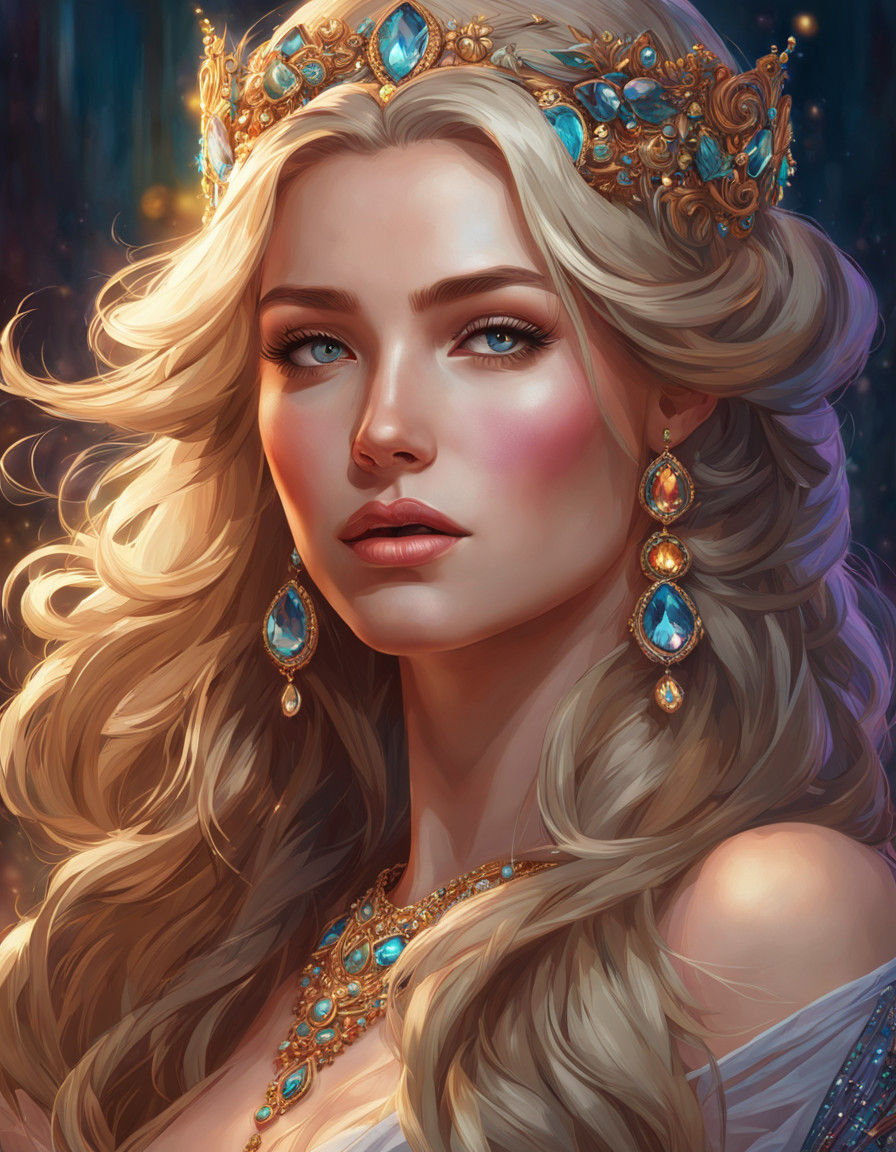 Beautiful blue gemstones