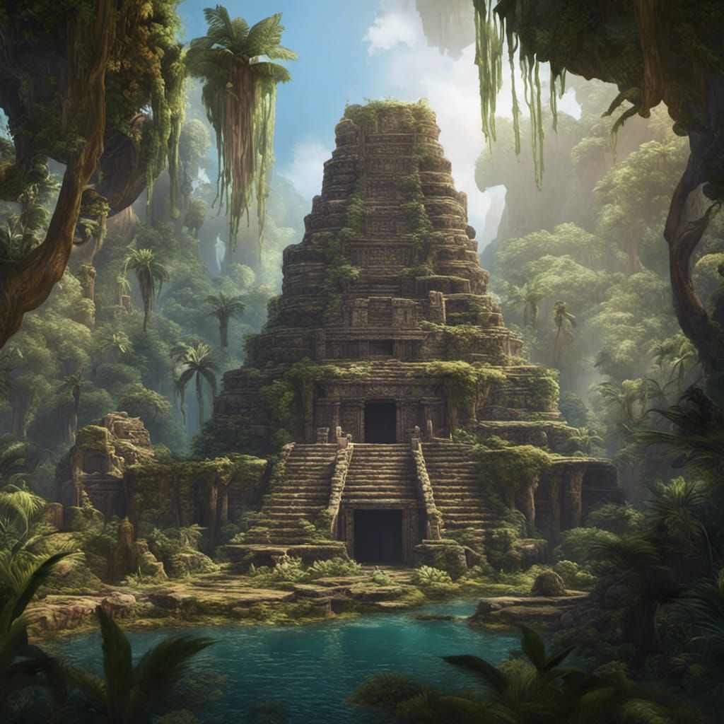 Mayan temple