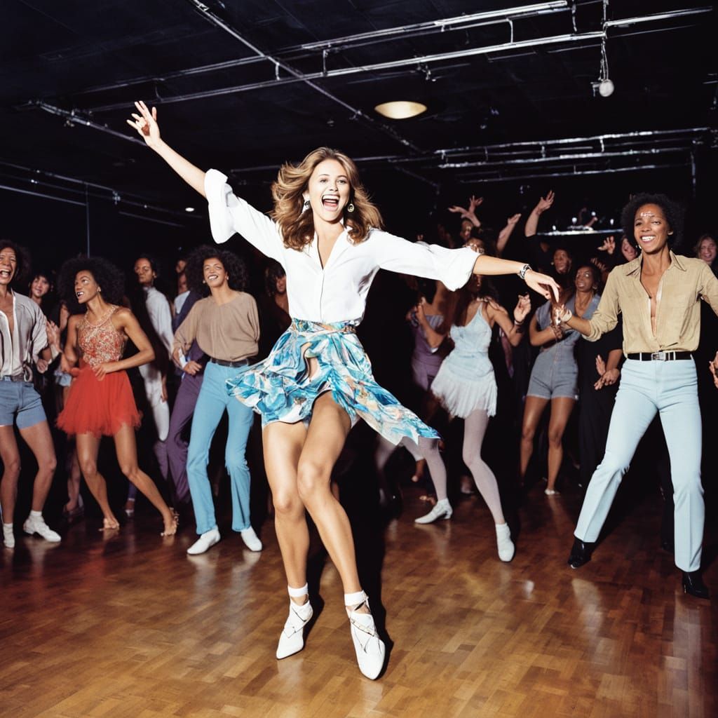 Disco Queen's Night Out in 1977