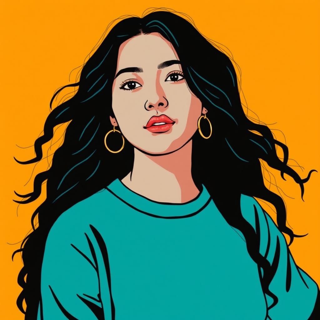 Ethereal Portrait Inspired by Kawasaki and Jean