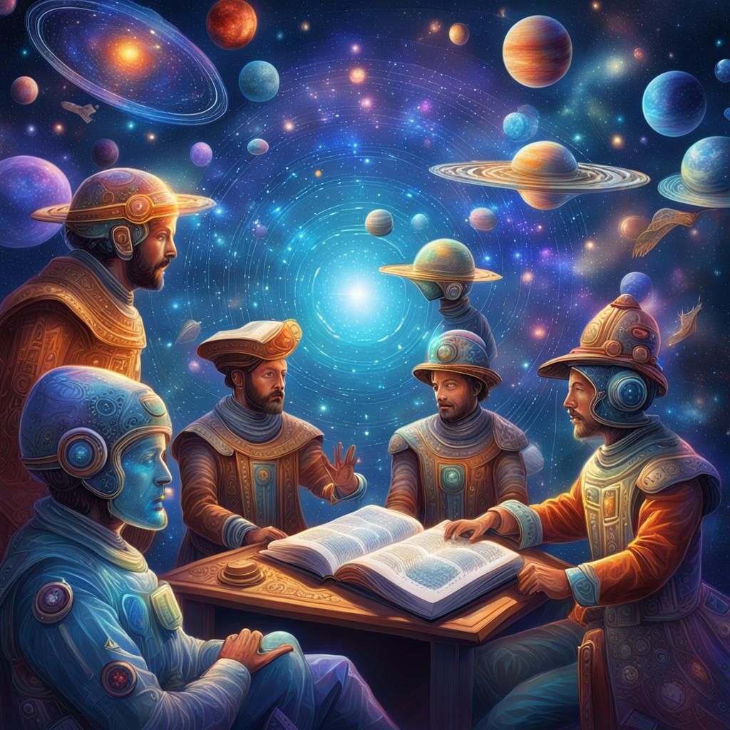 Cosmic Shakespeare: AI and Robotics in Mixed Media