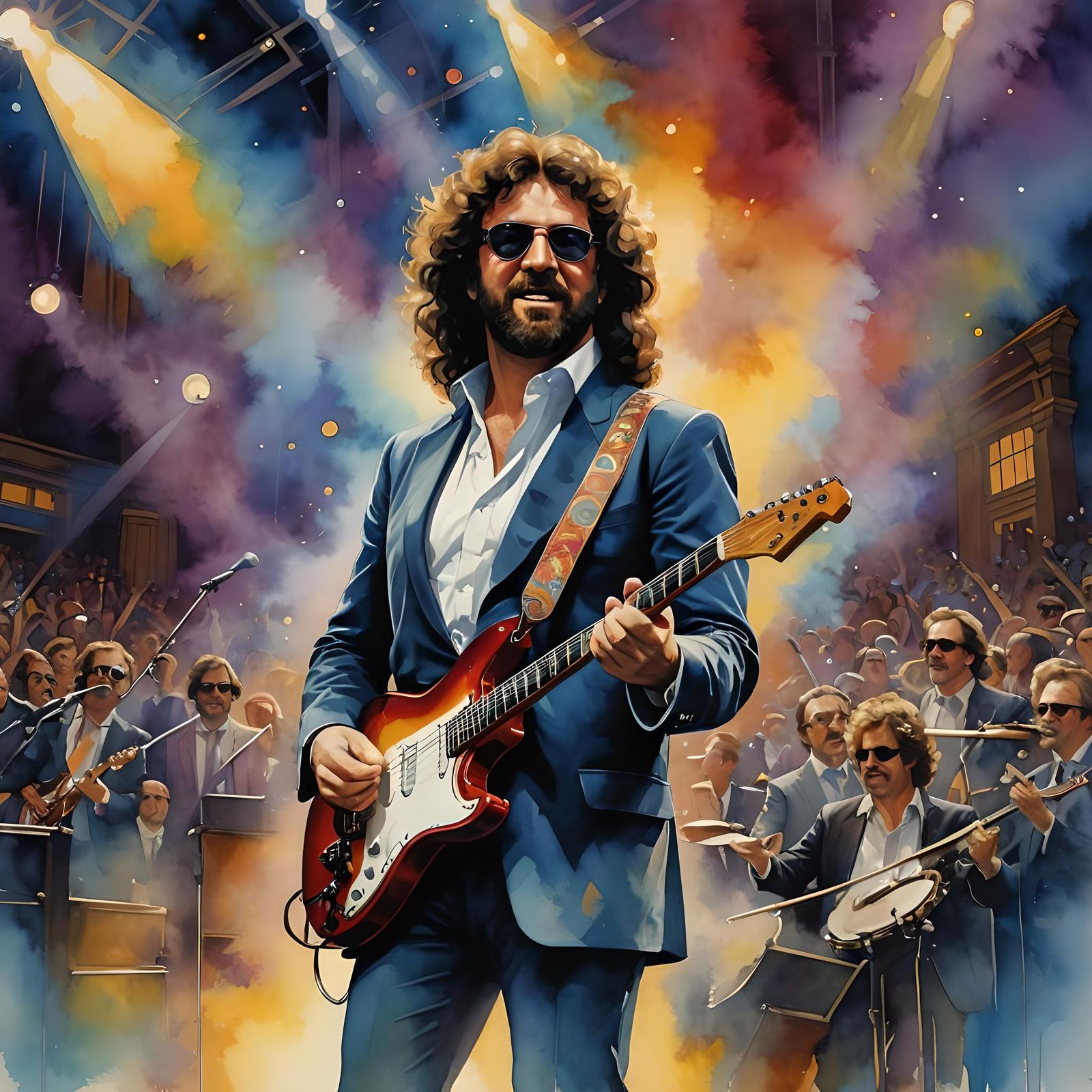 Jeff Lynne in Electric Light Orchestra Concert