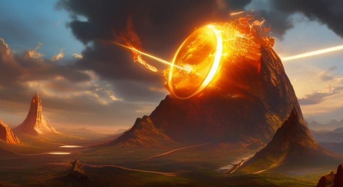 Detailed Fantasy Concept Art in Deep Color