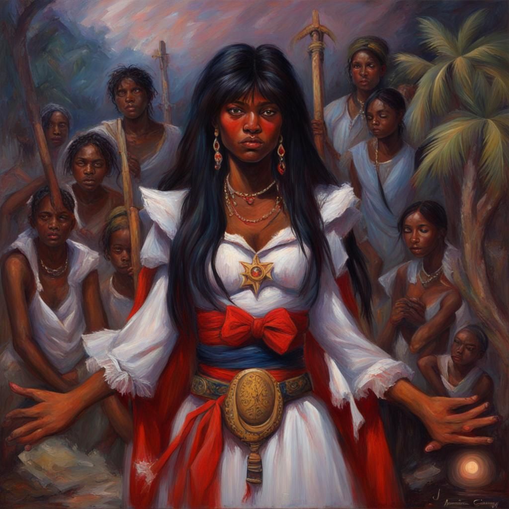 Sailor Mars As A Haitian Vodou Manbo