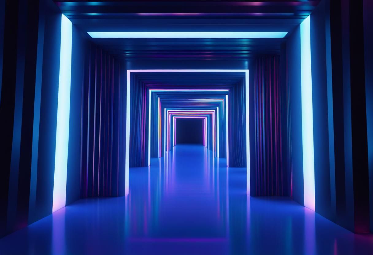 Cosmic Astral Illustration in Candy Art Style