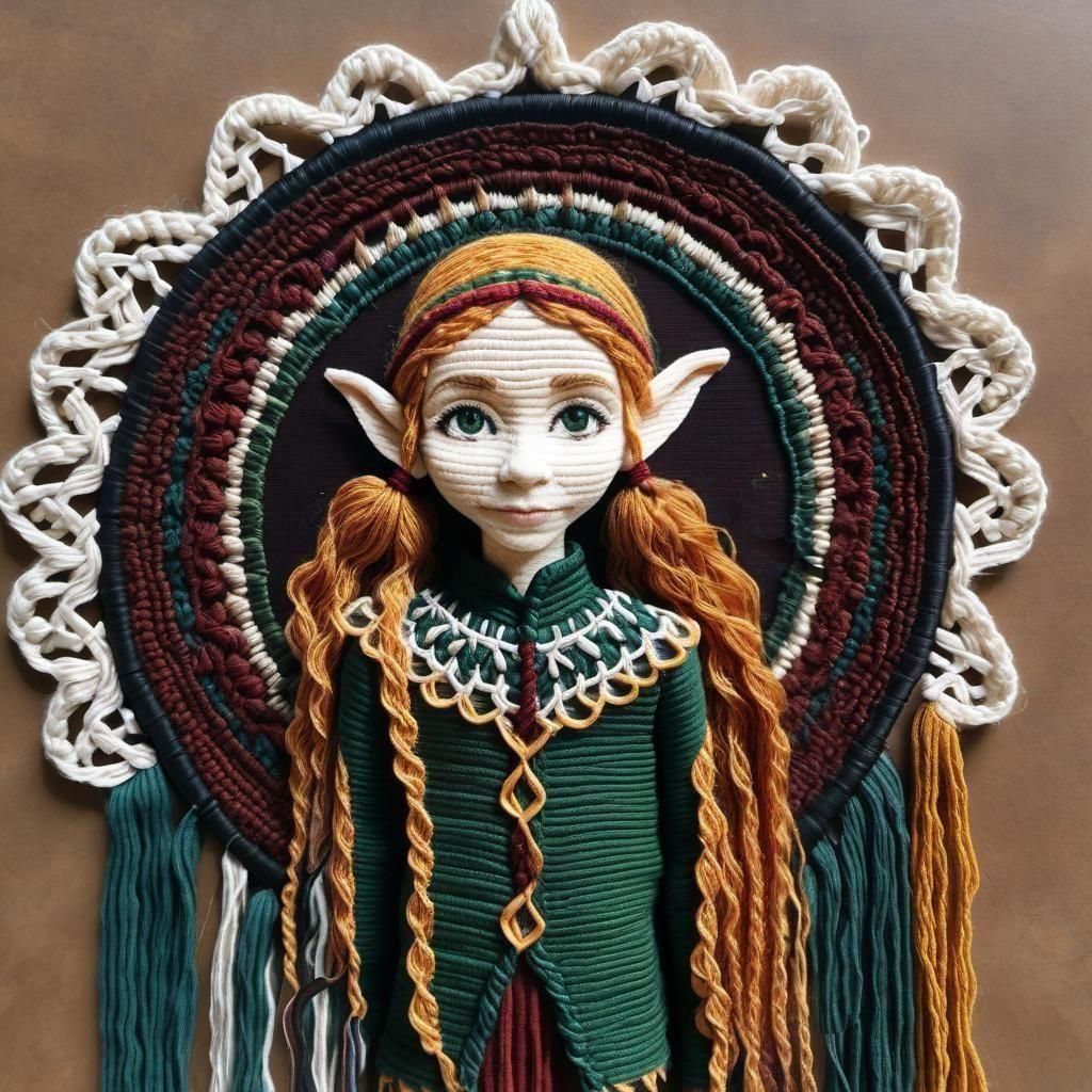 Macrame Elf