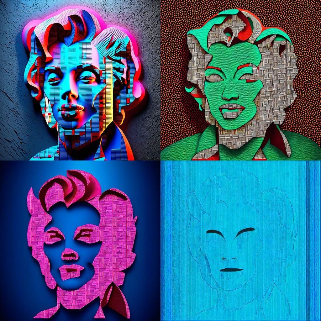 Eco-Friendly Art Installation Redefines Warhol's Marilyn Mon...