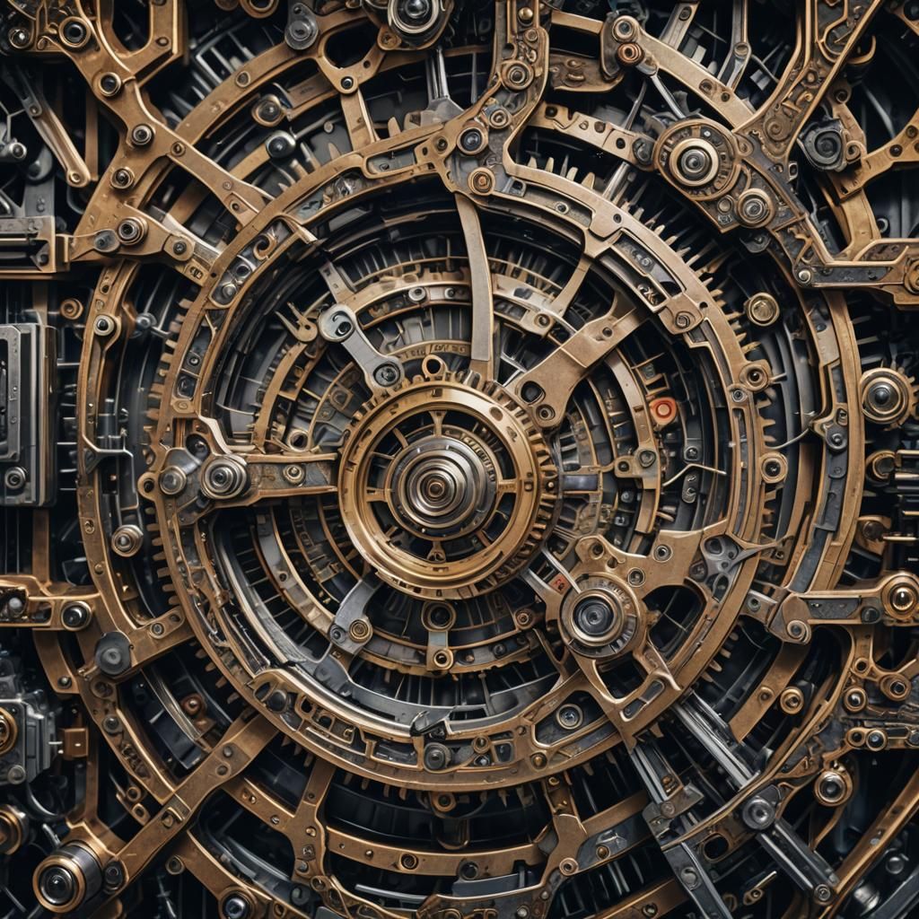 Hyperrealistic Machine Learning Concept Art