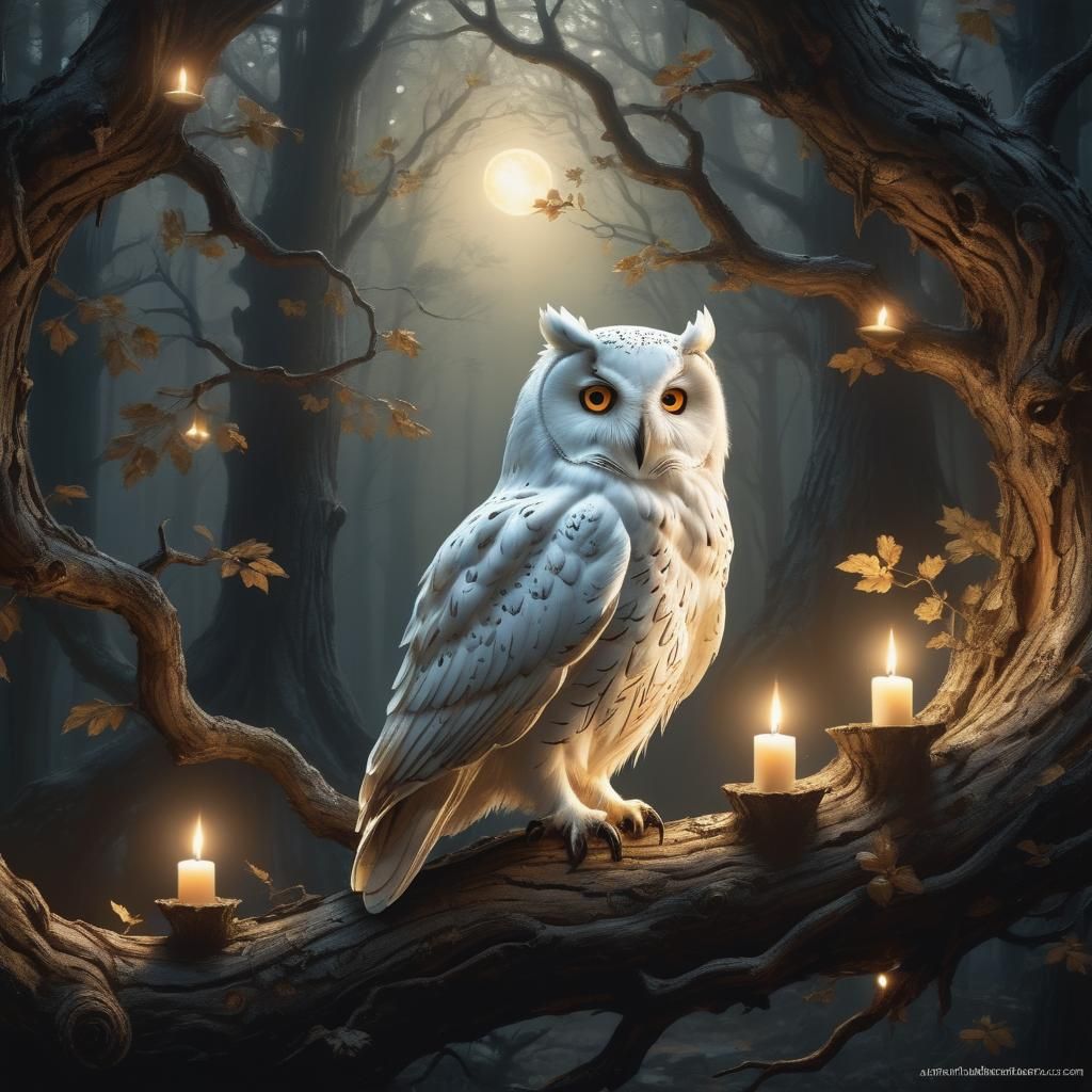 Soft White by Candlelight