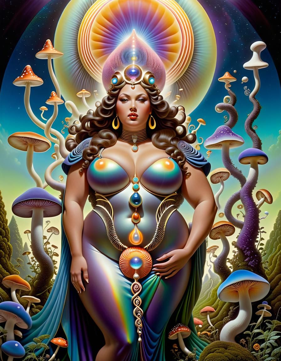 Mushroom Goddess
