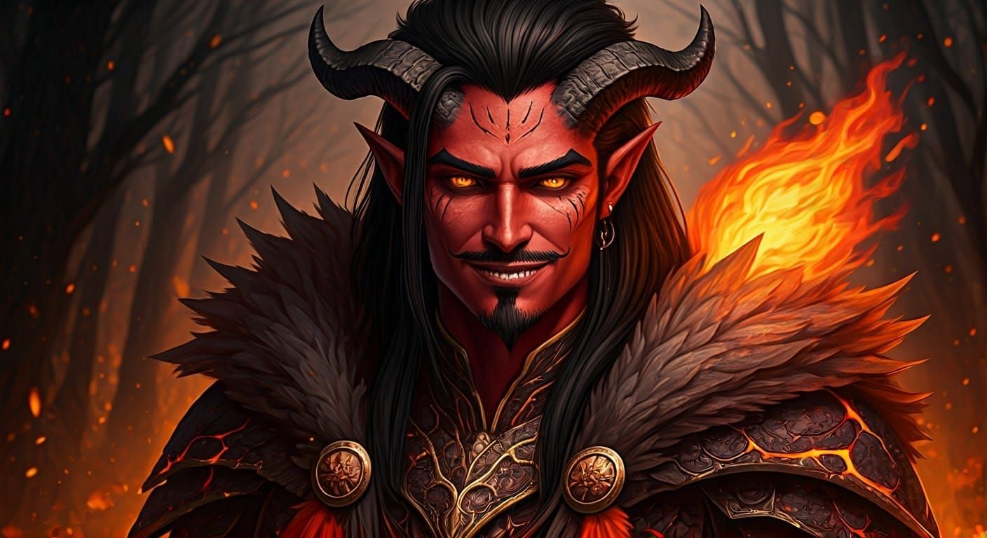 Tiefling Wildfire Druid