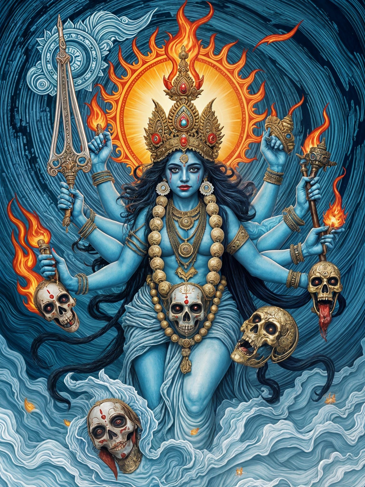 Kali: Hindu Goddess of Destruction and Creation