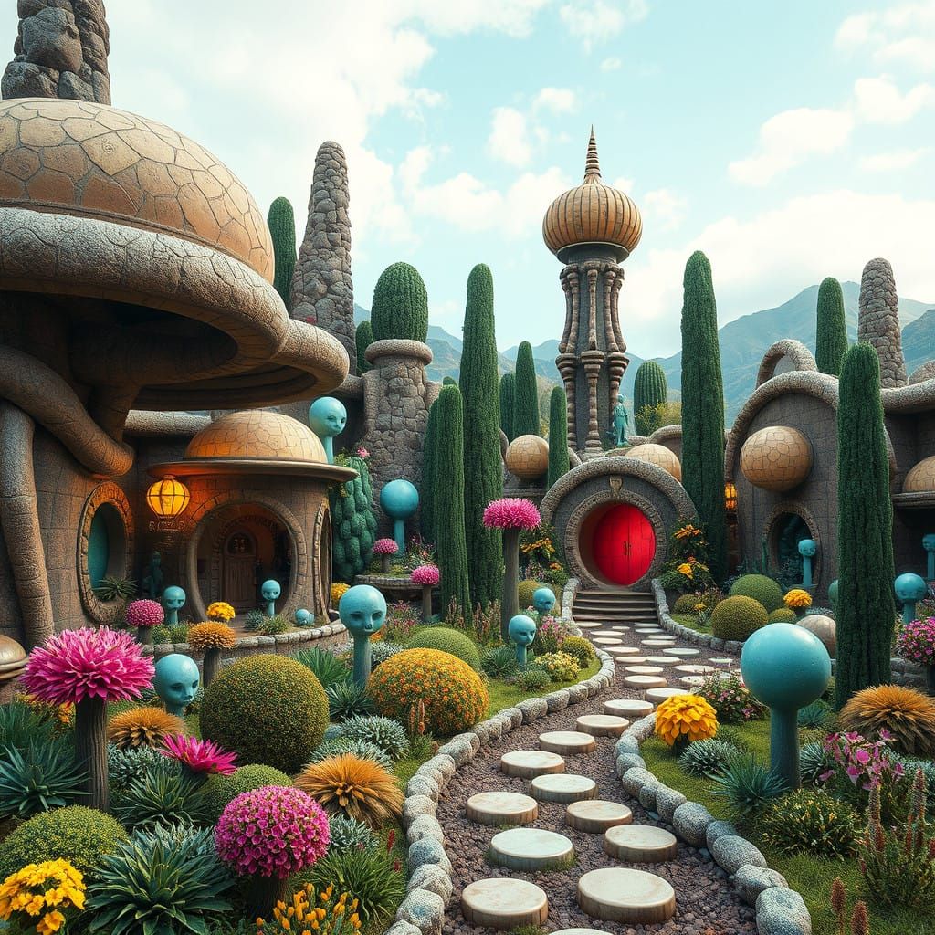 Enchanted Cosmic Oasis