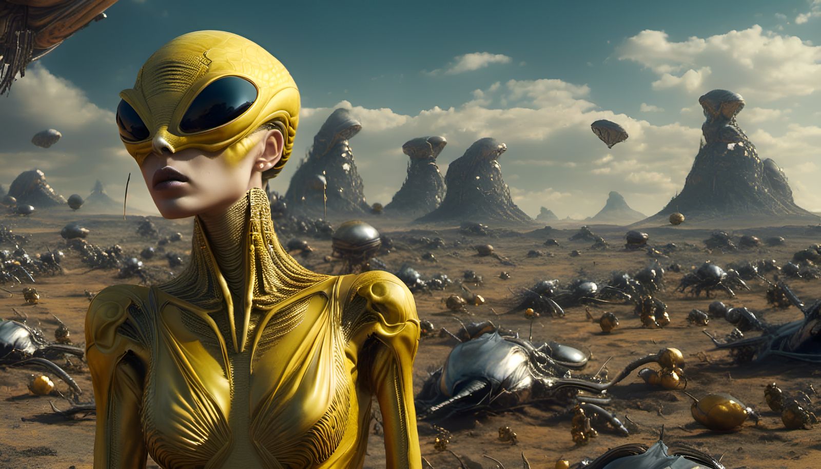 ALIEN LIFE_LIKE SERIES 44 "HUMANOID CROPTOP"