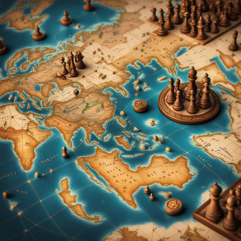 An old map of Ibn Battuta